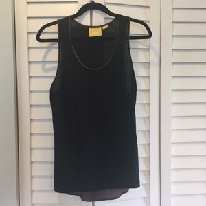 Anthropologie silk tank, great used condition